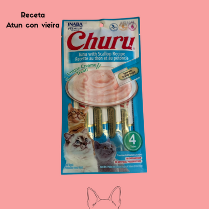 CHURU CREMOSO HIDRATANTE SNACK DE GATO