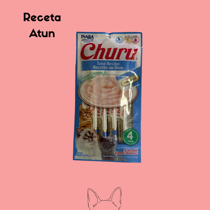 CHURU CREMOSO HIDRATANTE SNACK DE GATO