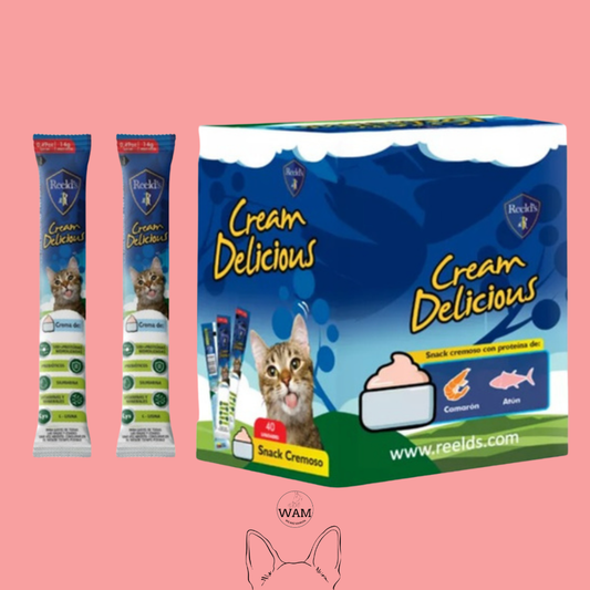 SNACK CREAM DELICIOSO GATO