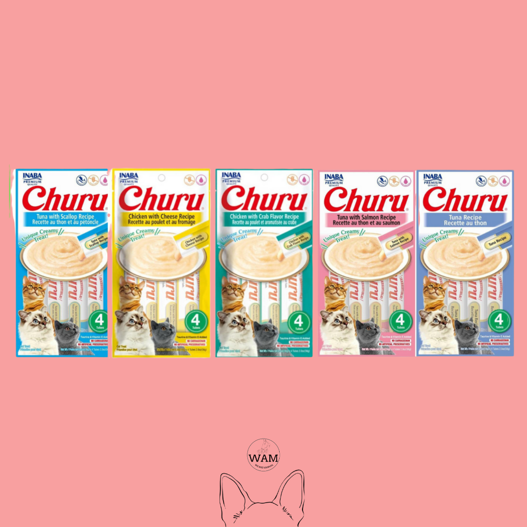 CHURU CREMOSO HIDRATANTE SNACK DE GATO
