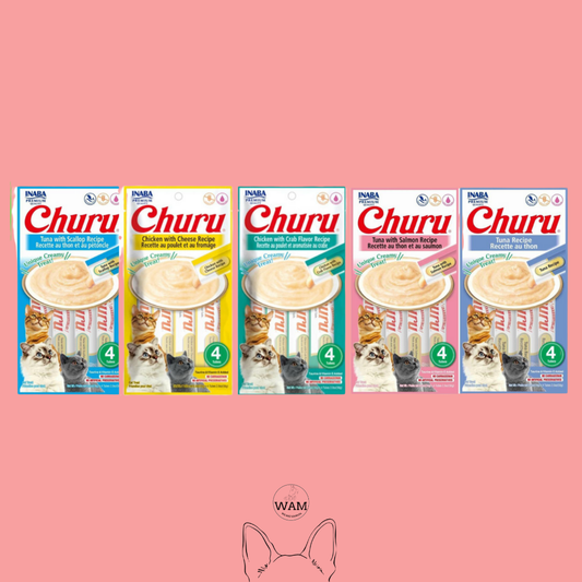 CHURU CREMOSO HIDRATANTE SNACK DE GATO
