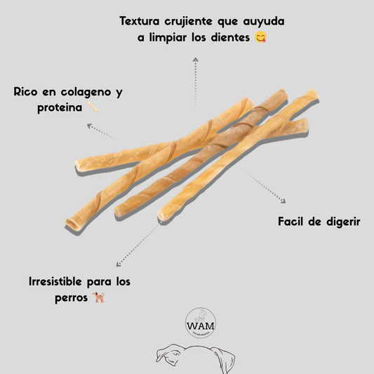 PALITO DE PIEL DE CERDO WAM